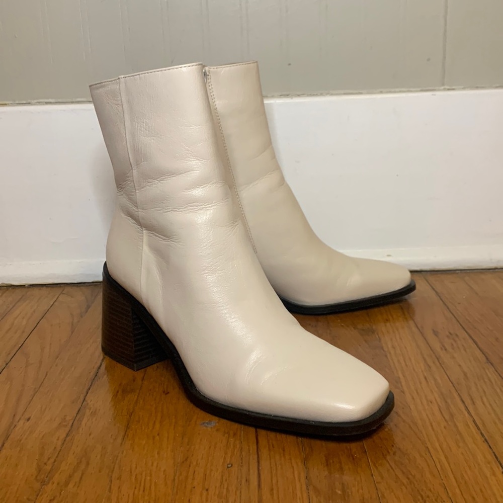 Sam Edelman Winnie Ivory Leather